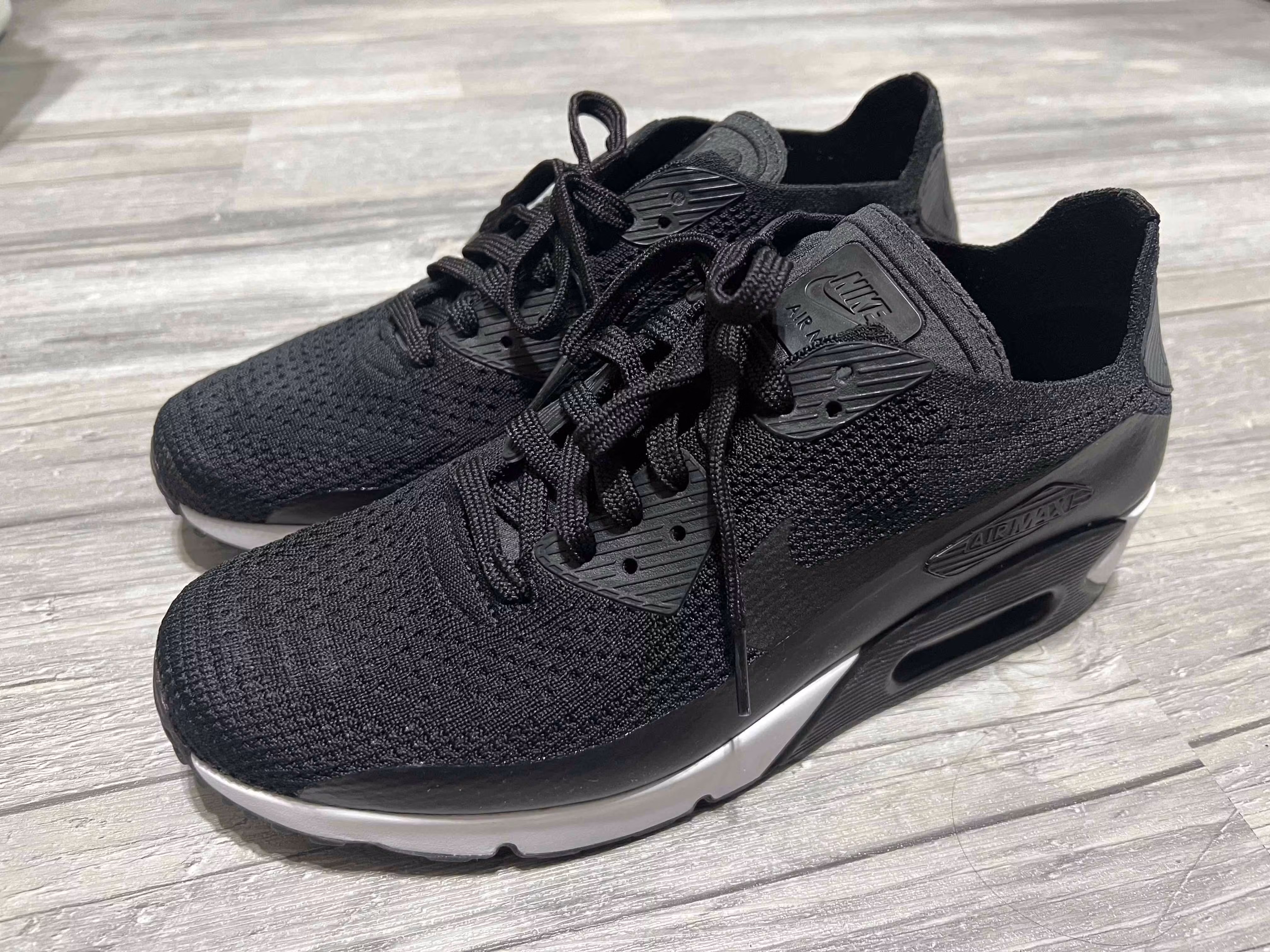 Nike Air Max 90 Ultra Flyknit 2.0 Black 875943-004 Nike Air Max 90 Ultra Flyknit 2.0 Black 875943-004